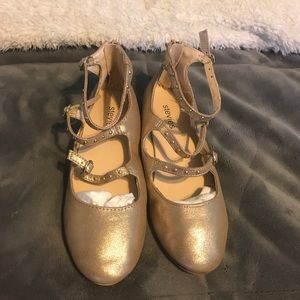 GOLD dress shoes